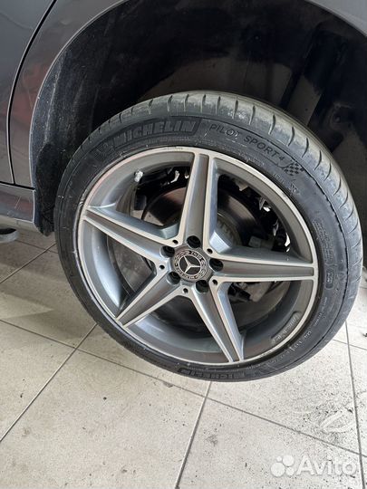 Колеса диски с резиной mercedes w205 c amg