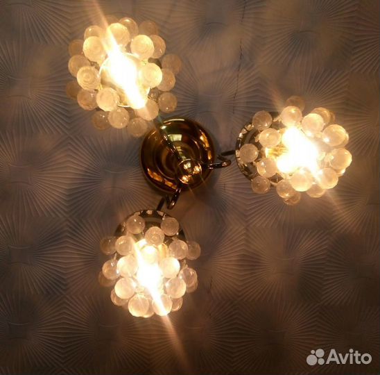 Люстра потолочная бу