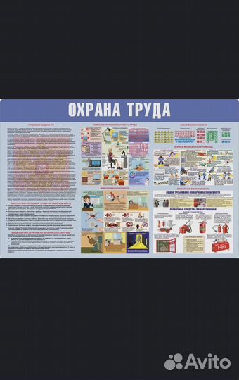 Плакат по охране труда