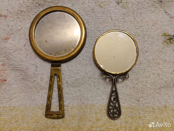 Зеркало винтаж клеймо