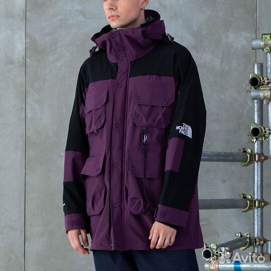 THE north face Urban Exploration Windbreaker Jackets Men Purple (L)(31)