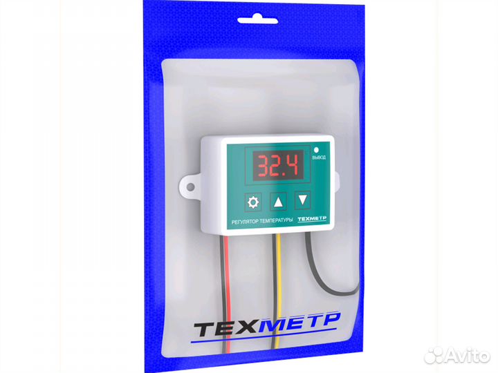 Терморегулятор техметр XH-W3002 220В Датчик-2метра