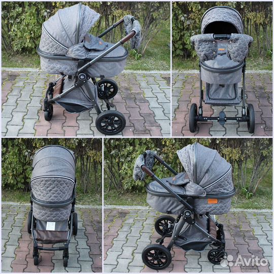 Коляска трансформер 2в1 Luxmom