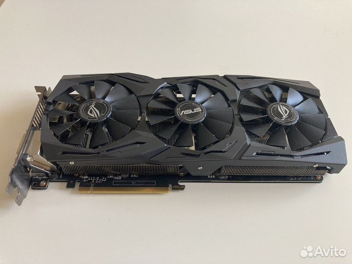 Видеокарта gtx 1060 6gb asus strix