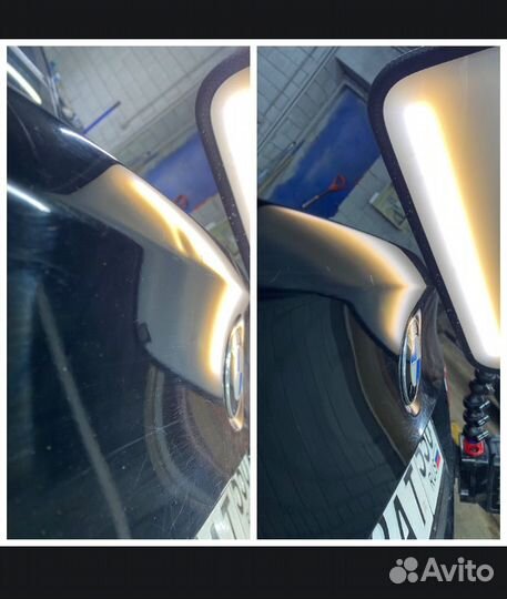 Удаление вмятин без покраски PDR