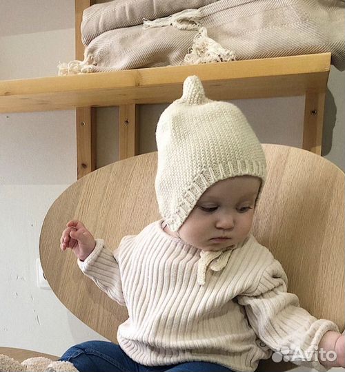 Шапка берет для девочки