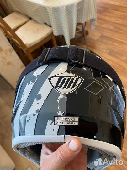 Шлем для мотоцикла взрослый