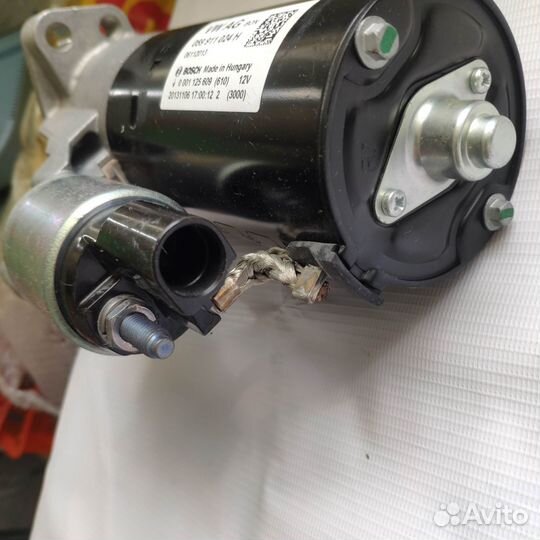 Стартер VW Touareg 2011-2018, Audi Q7 2007-2015