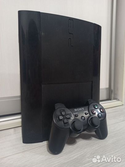 Sony PS3 Slim 250 GB+24 установ.игры