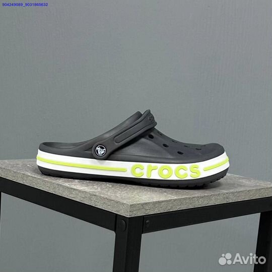 Crocs Сабо (41-45) gray/green