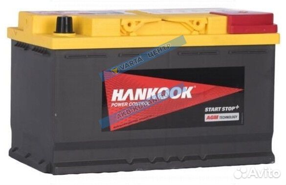 Аккумуляторы Hankook 800 А, гарантия, доставка