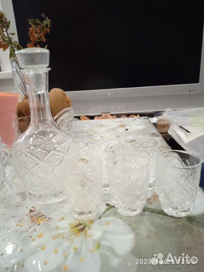 Графин хрустальный