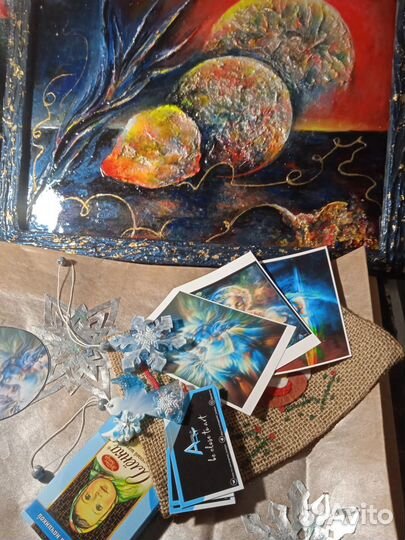 Картина в интерьер «Космический натюрморт»