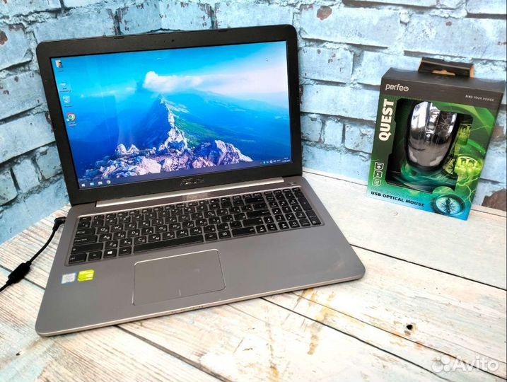 Игровой asus на i5-6200u/ GT 940m/ SSD