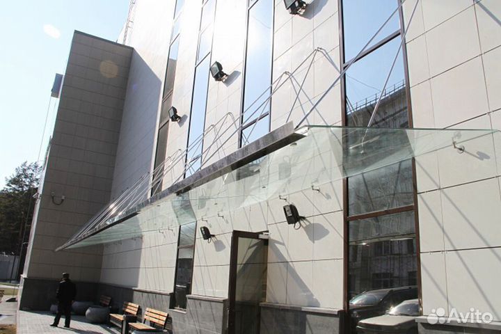 Козырек над воротами гаража