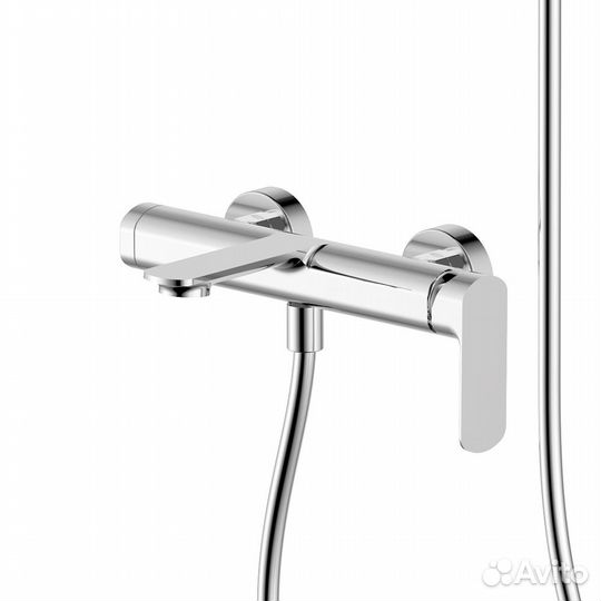 Смеситель для ванны aquame Monza AQM6312CR, цвет: