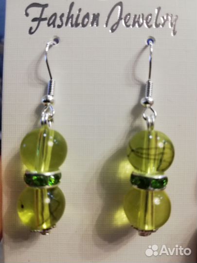 Новые сережки