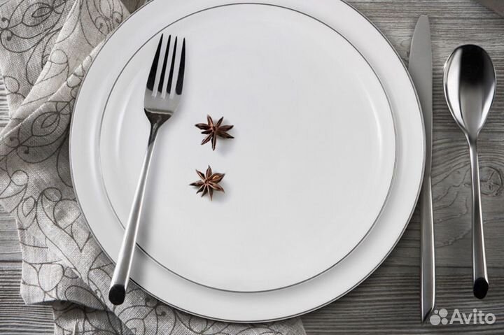 Обеденный сервиз Арктика 6 персон, 21 предмет