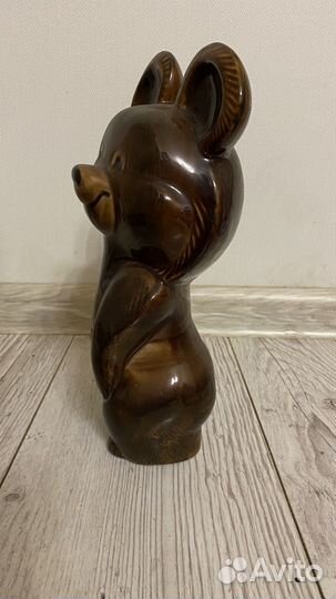 Статуэтка олимпийский мишка 1980, большой - 29 см