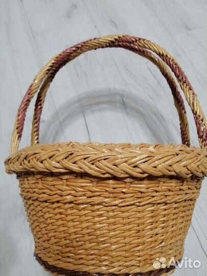 Корзина плетёная,на маленькие от 150 до 250