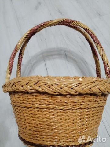 Корзина плетёная,на маленькие от 150 до 250