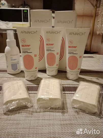 Набор кремов для кожи и лица+ мыло+дезодорант