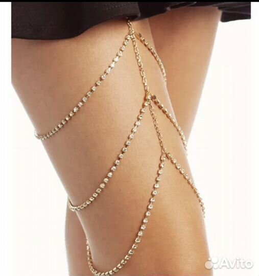 Цепочка на ногу