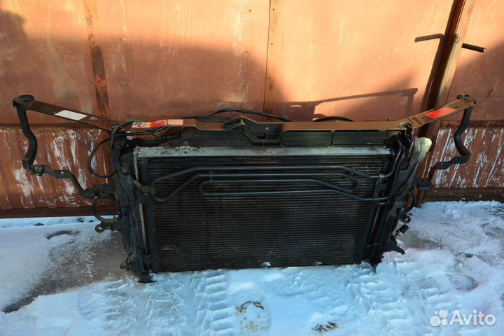 Передняя панель Audi A8 D2 рестайлинг кассета ради