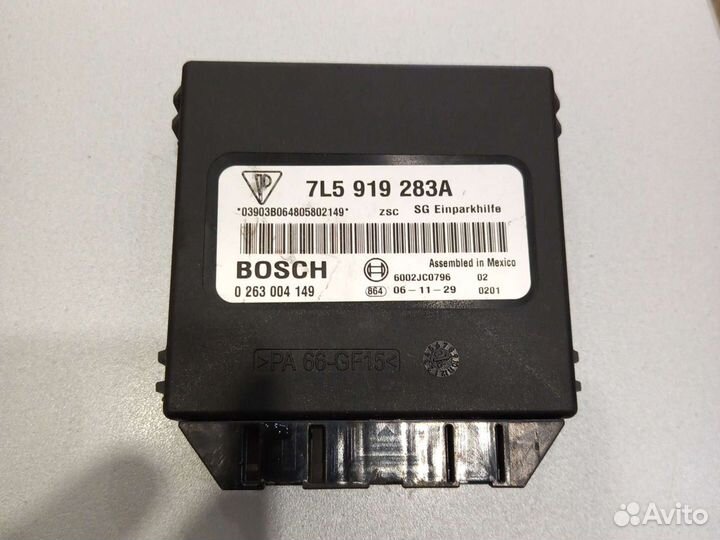 Блок управления парктрониками Porsche Cayenne 957