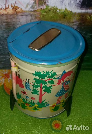 Игрушечная стиральная машина СССР