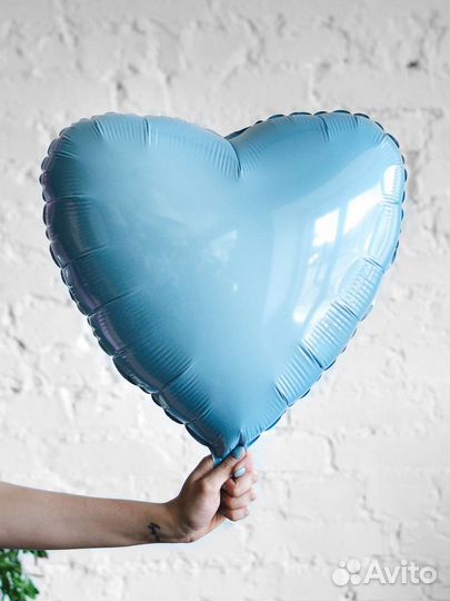 Сердце из фольги шар