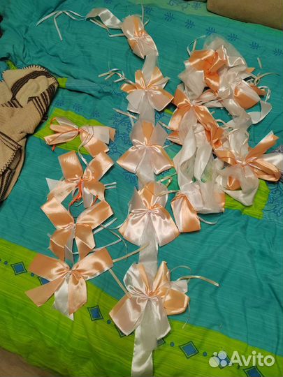 Свадебные ленты на машину