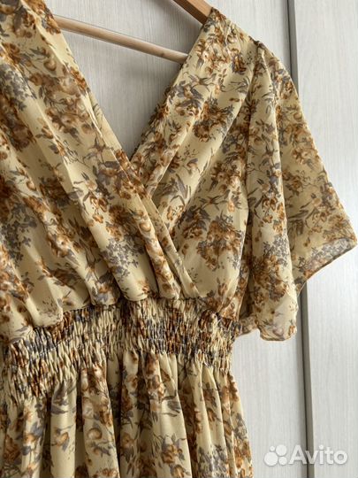 Платье летнее женское шифоновое 42 44