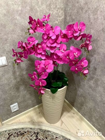 Орхидея из латекса