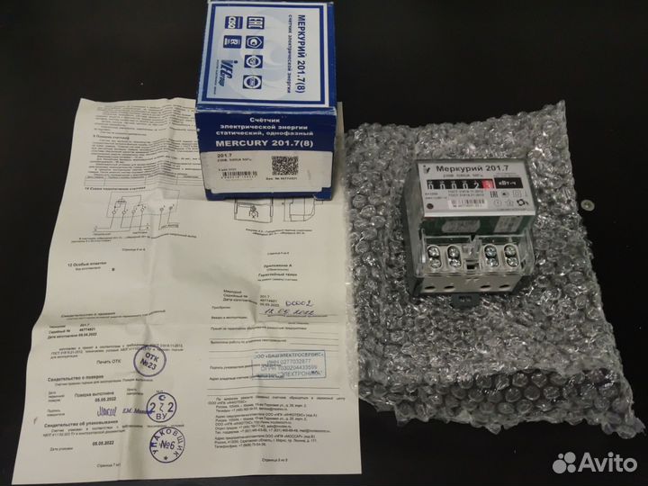Счетчик меркурий 201.7(8)