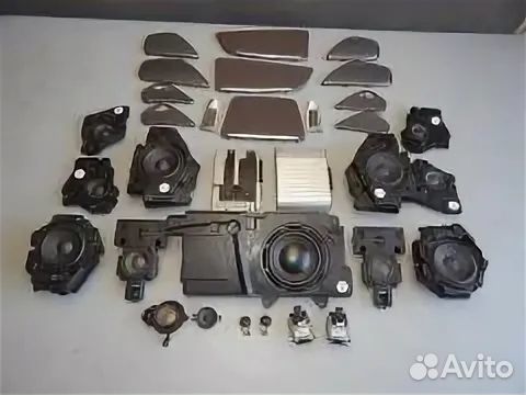 Bang Olufsen B&O в сборе + проводка Audi A8 D4 4H