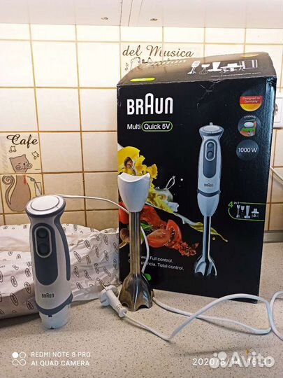 Насадки. Коробка. Блендер BrAun