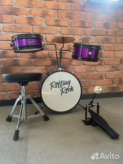 Детская барабанная установка Rolling Rock
