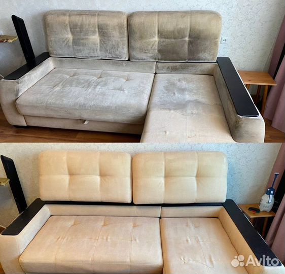 Химчистка мягкой мебели с выездом на дом