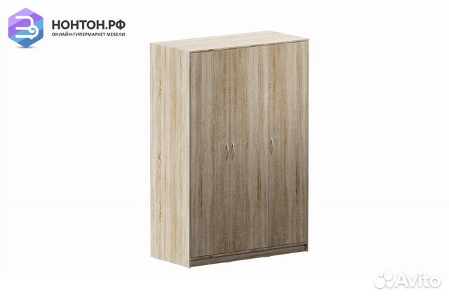 Шкаф трехстворчатый Орион дуб сонома