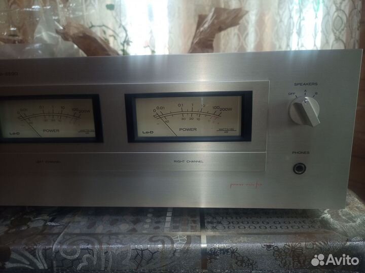 Усилитель lo-d (hitachi) hma6590 винтаж стрелочки