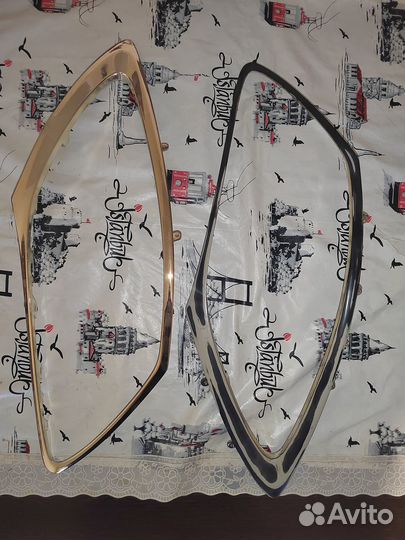 Окантовка фар Lexus gs 300 без омывателя