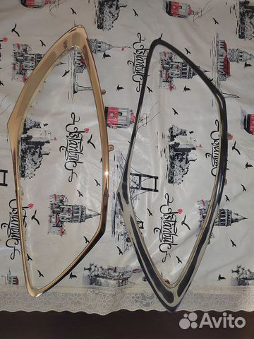 Окантовка фар Lexus gs 300 без омывателя