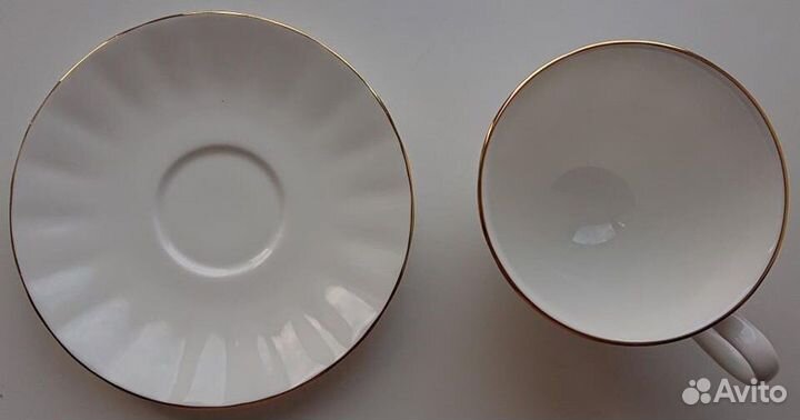 Чашка с блюдцем Чайная пара Императорский Фарфор