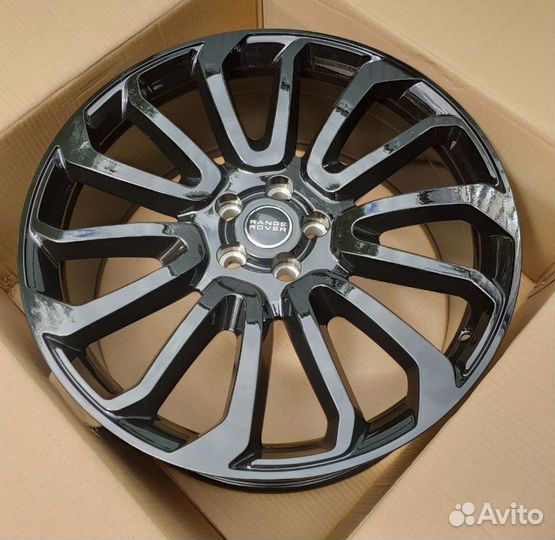 Новые диски R22 на Range Rover Sport