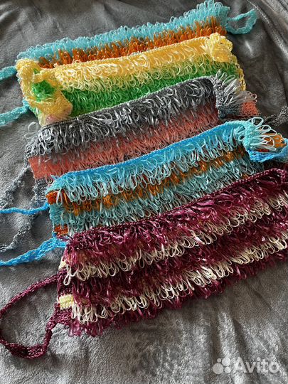 Мочалка ручной работы