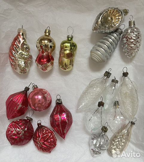 Елочные игрушки СССР