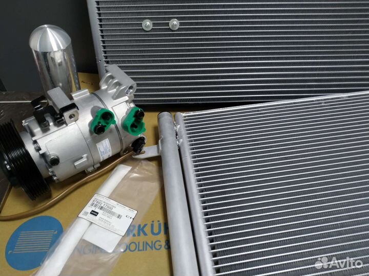 Радиатор кондиционера новый аналог