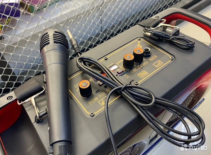 Колонка портативная с подсветкой