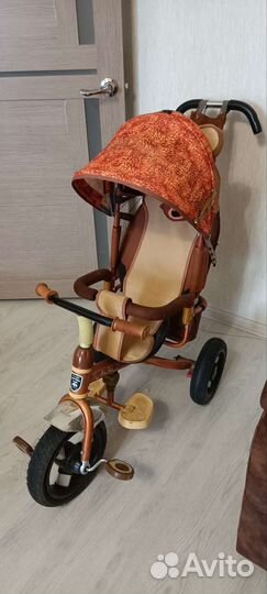 Детский велосипед с ручкой бу